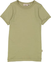 Wheat - Rib t-shirt - Forrest Mist